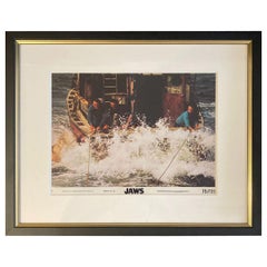 Jaws, Framed Poster, 1975