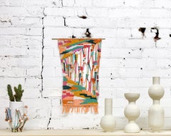 Jaws II Wool and Cotton Wall Hanging by Alicia Scardetta