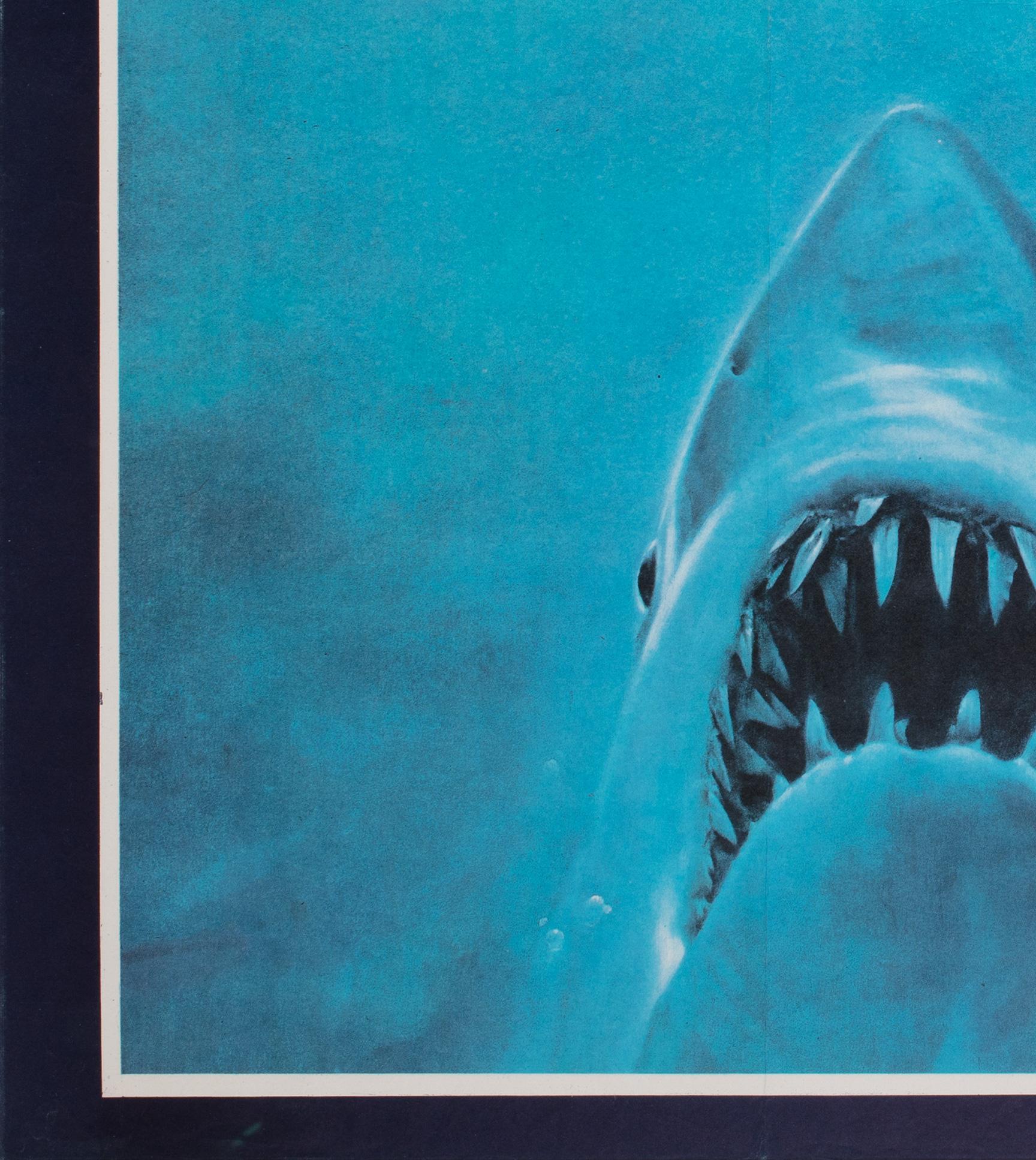 Paper Jaws Original UK Film Poster, 1975, Roger Kastel