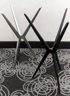 Jax Sculptural Tripod Base Side Table, Offered by La Porte