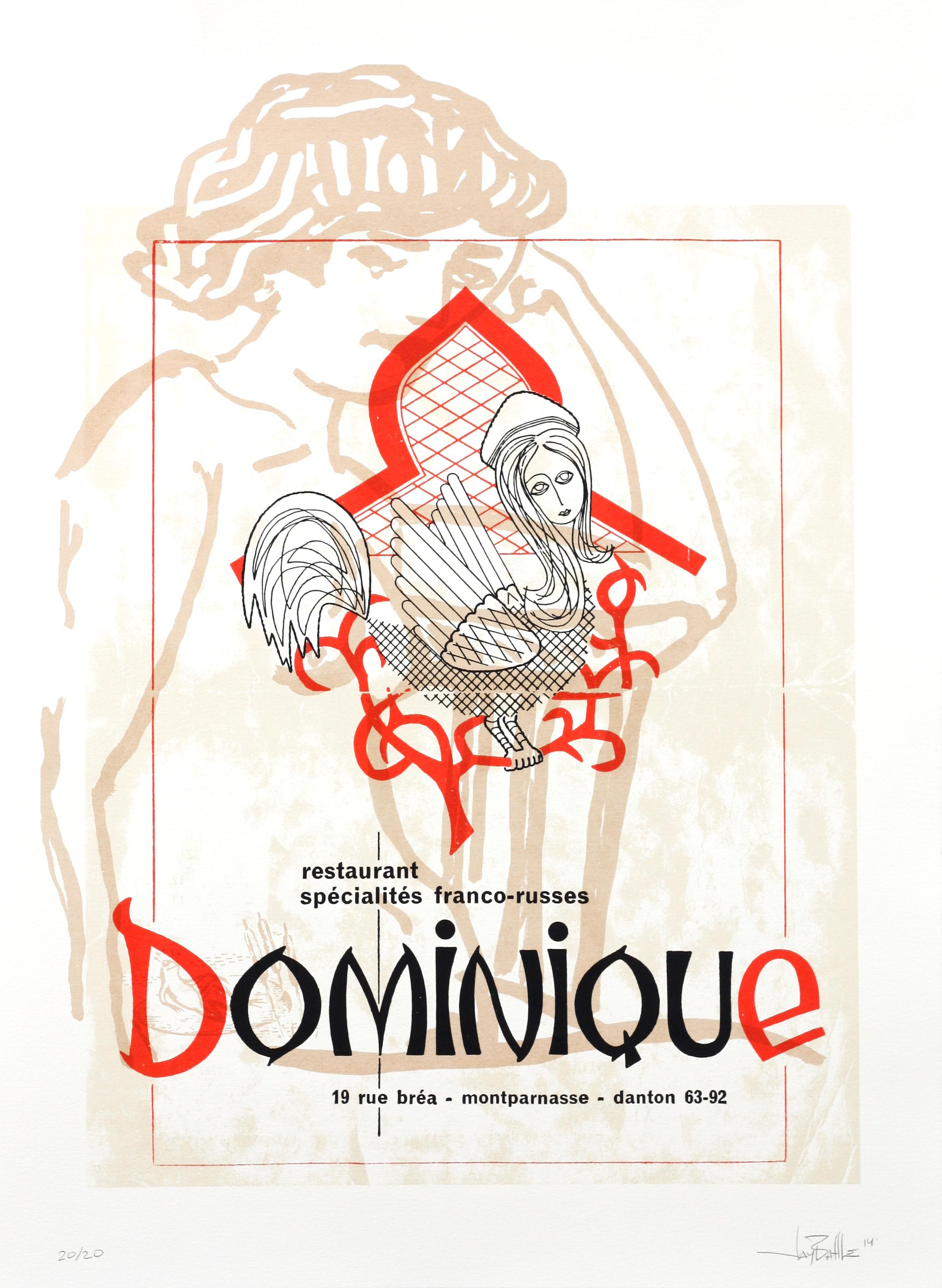 "Dominique" - Print de Jay Batlle