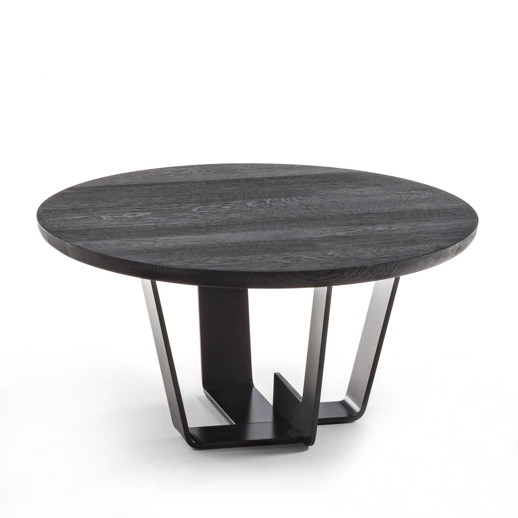 italien Table basse en chêne noir Jay en vente