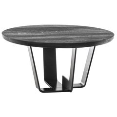 Mesa baja Jay de roble negro