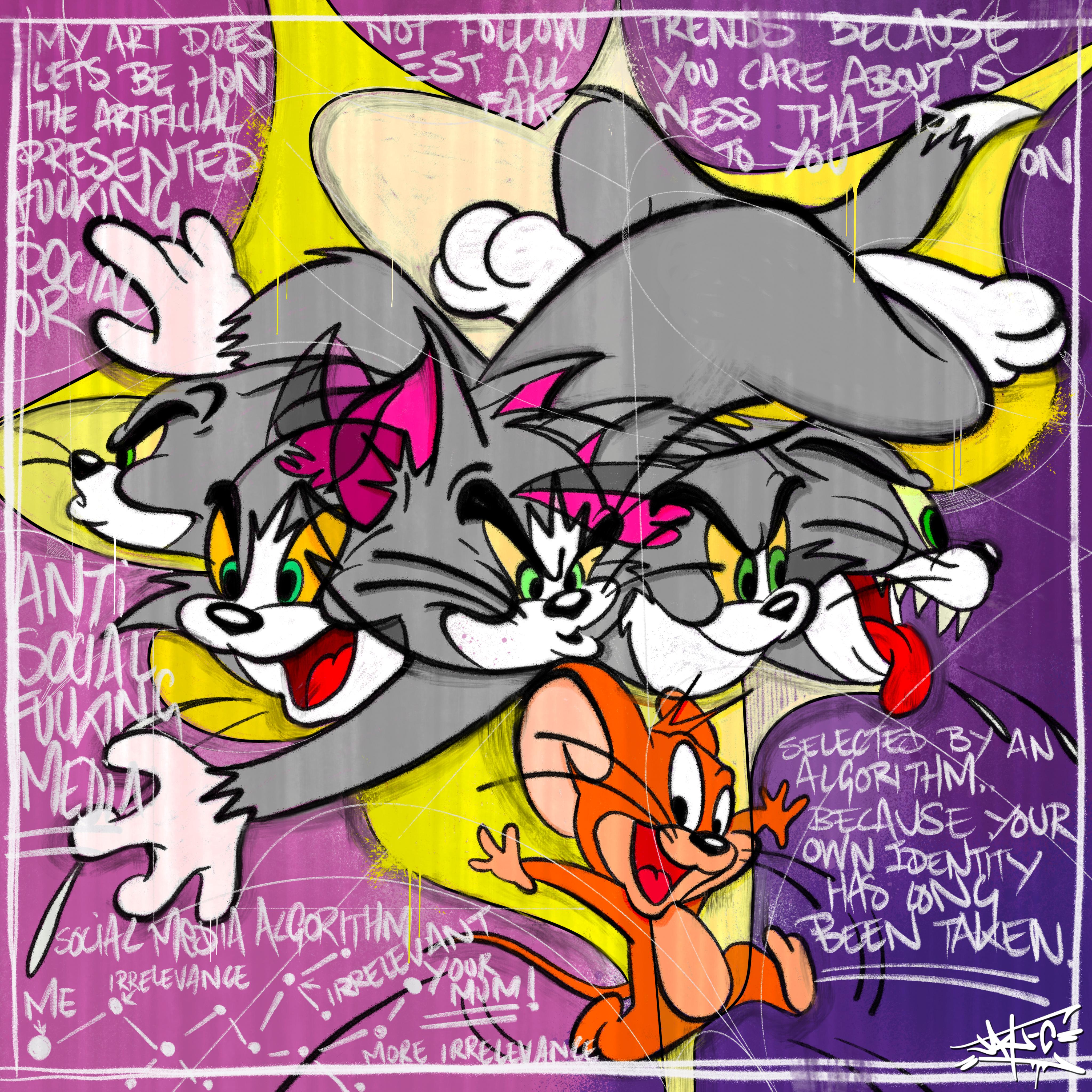 Jay-C Animal Print - Cat & Mouse Algorithm!, Pop Art, Street Art