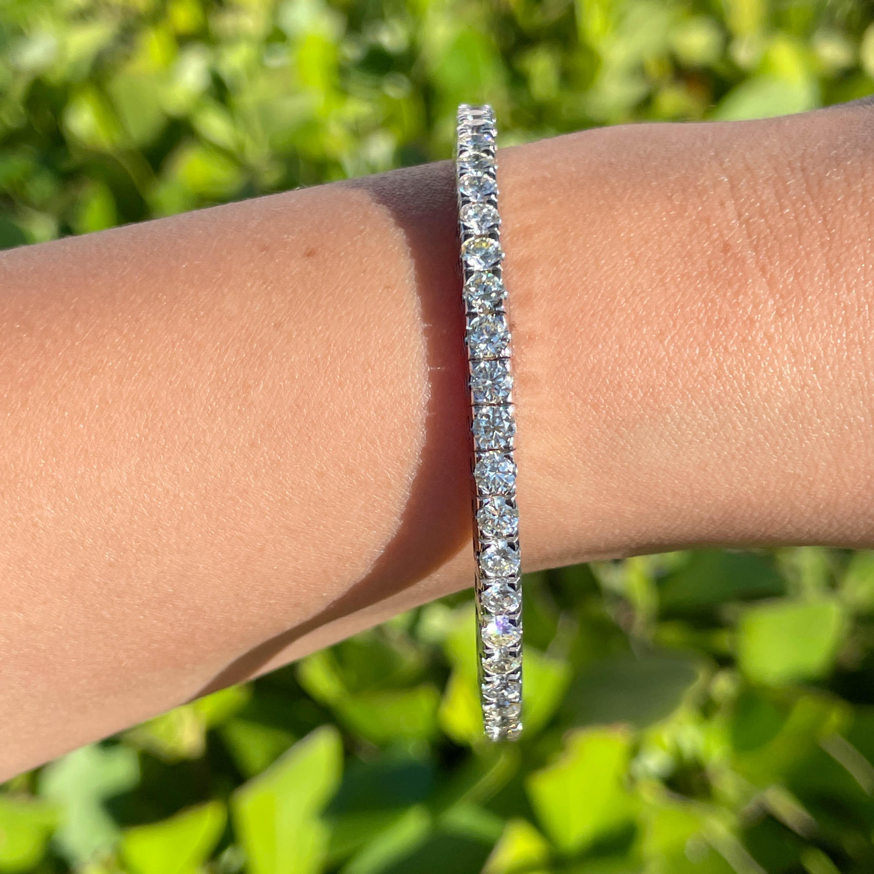 stretchy diamond bracelet