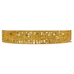 Jay Feders 18k Gelbgold Diamant-Spitzen-Armreif