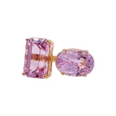Jay Feder 18k Yellow Gold Kunzite Bypass Ring