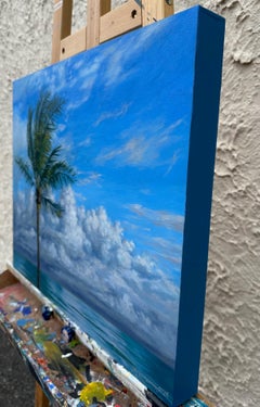 Cielo dei Caraibi, Pittura a olio
