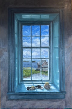 Ventana de Lubec, Pintura al óleo