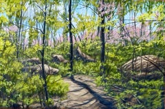 Pennsylvania Redbud , Oil Painting