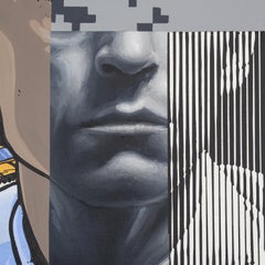 Illusion of Progress, Acrylic on Cotton Canvas, Signed, 2024, 60x40 cm
