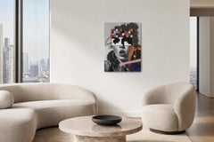 "Multi-verse", acrilico e vernice spray su legno di Jay Kaes