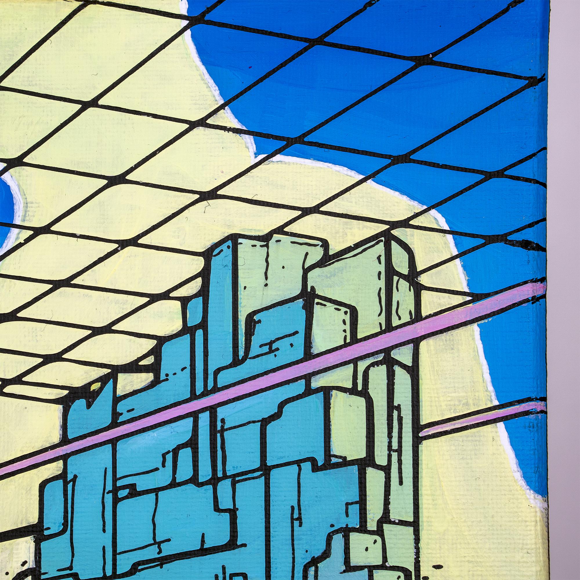 Pixel Dreamscape von Jay Kaes im Angebot 2