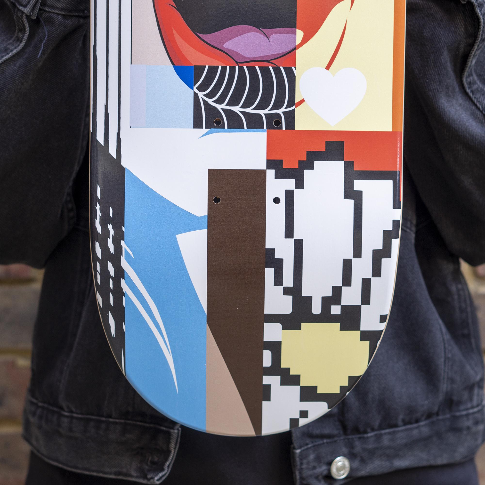 Pop Glitch by Jay Kaes Skatedeck For Sale 2