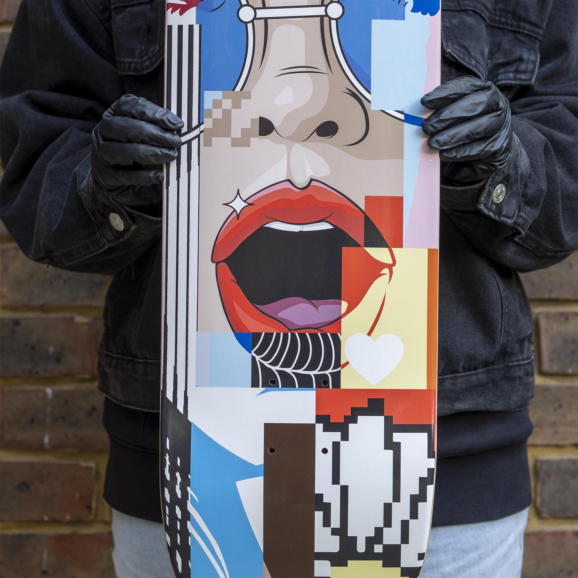 Pop Glitch by Jay Kaes Skatedeck For Sale 3