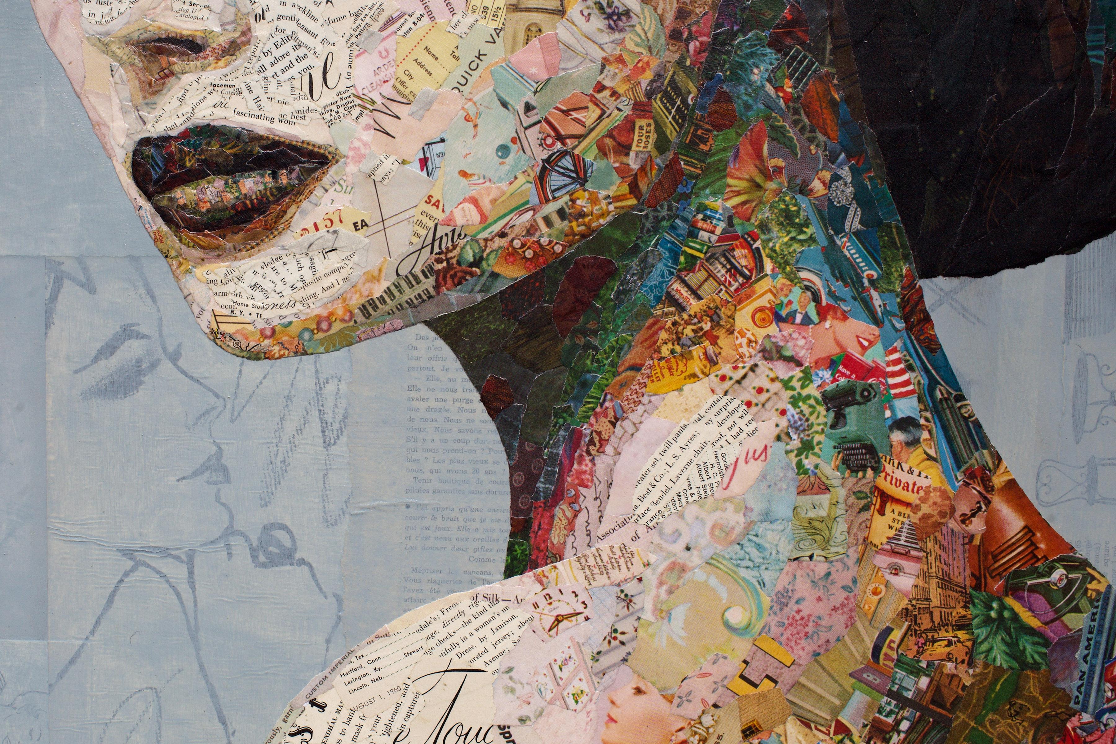 First Glimpse - Contemporary Mixed Media Art by Jay Kelly