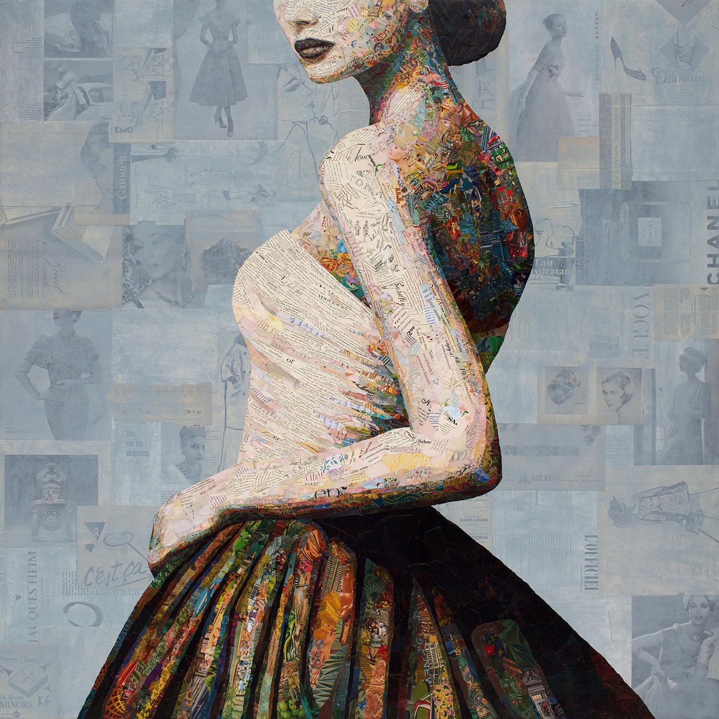 First Glimpse - Mixed Media Art by Jay Kelly