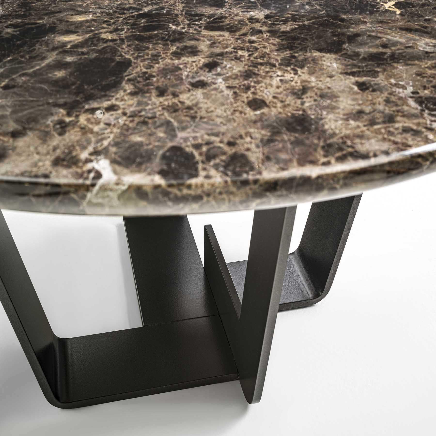 Hand-Crafted Jay Marble Coffee Table For Sale