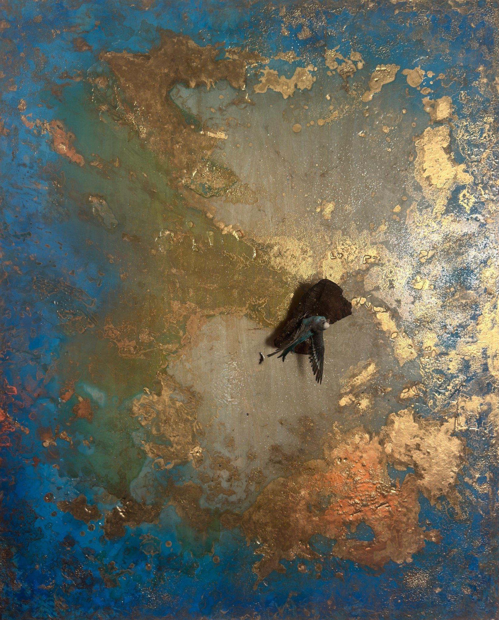 Jay Mikal Abstract Painting - COMPASS TO CANAAN 001