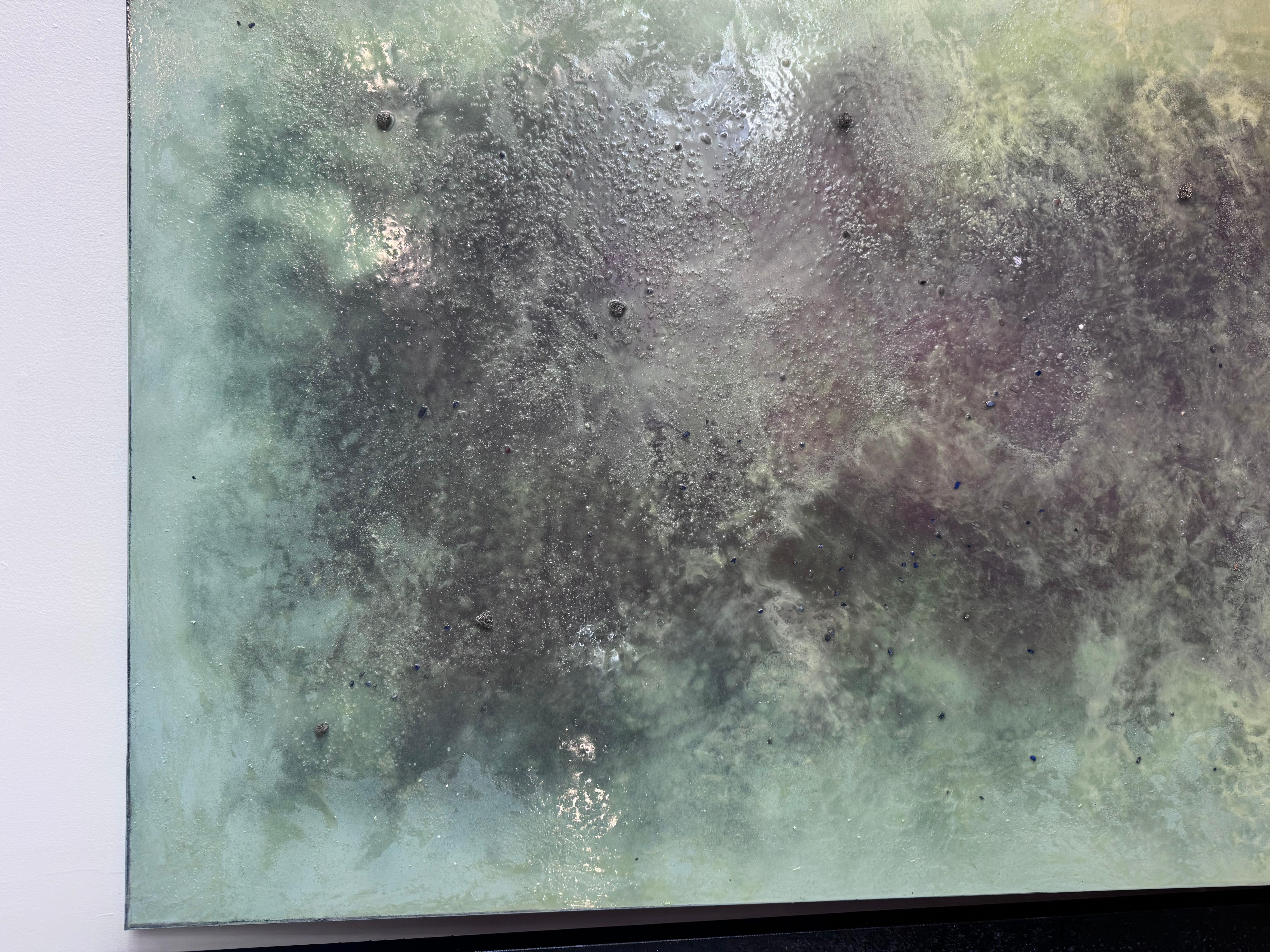 Jay Mikal, a prolific mixed media artist, is capturing hearts and minds with his vibrant, galaxy-inspired creations. Drawing from a kaleidoscope of artistic influences and profound spiritual encounters, Mikal's work transcends conventional