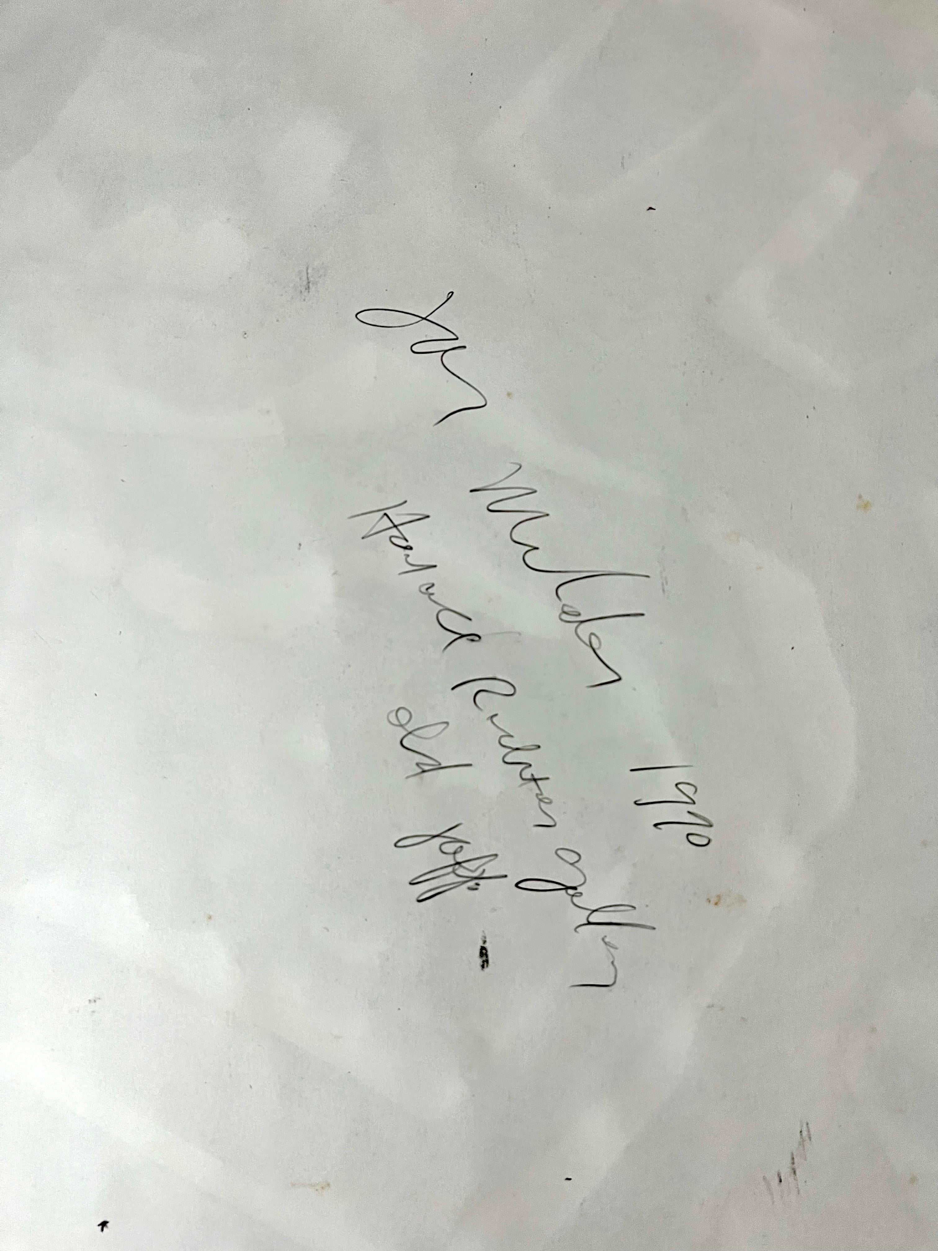 Abstrakter Expressionist Landschaft Jay Milder Rhino Horn Malerei Amerikanische Pop Art im Angebot 4