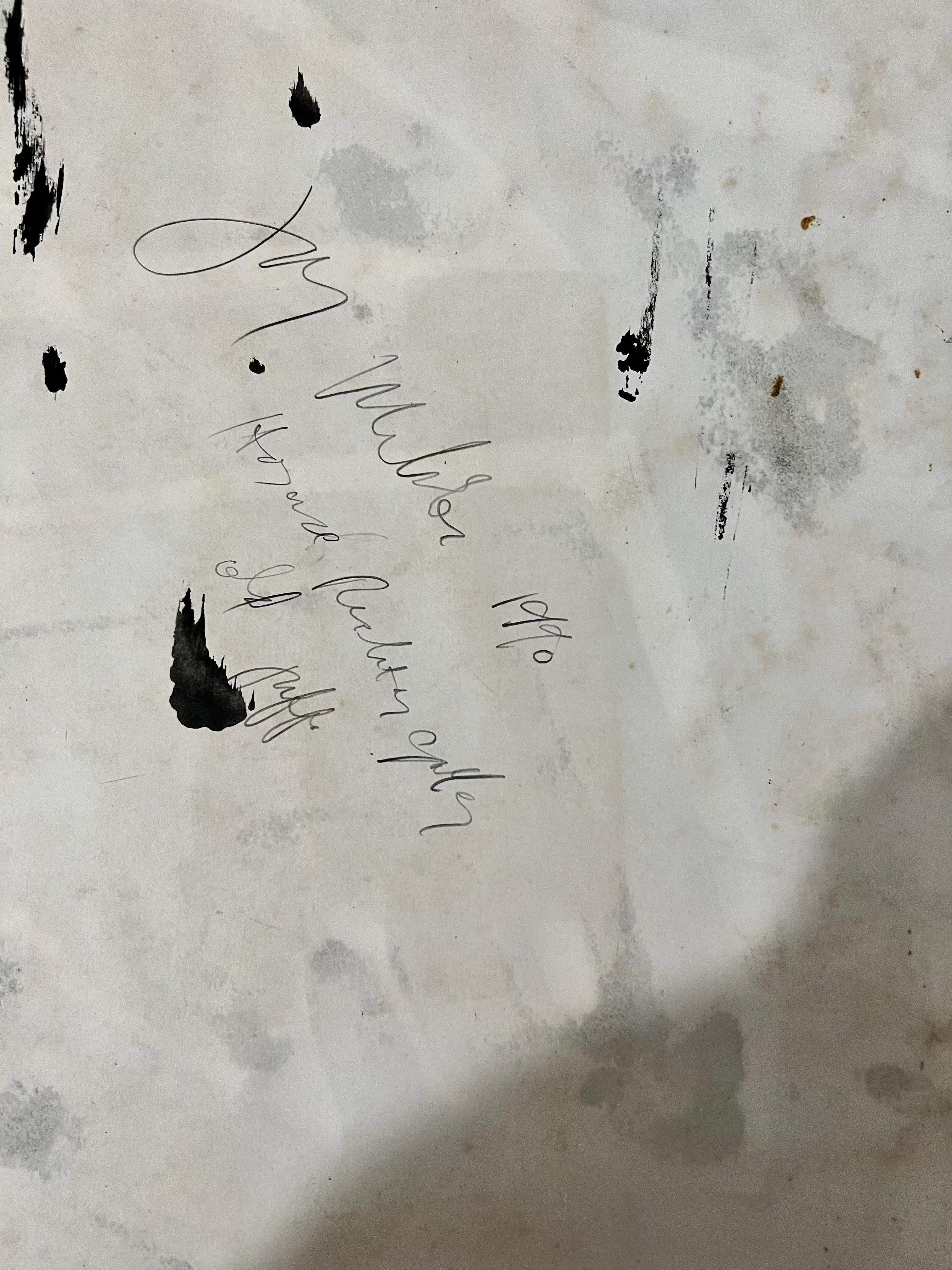 Abstract Expressionist Landscape Jay Milder Rhino Horn Painting American Pop Art im Angebot 4