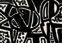 Abstract Expressionist Landscape Jay Milder Rhino Horn Painting American Pop Art