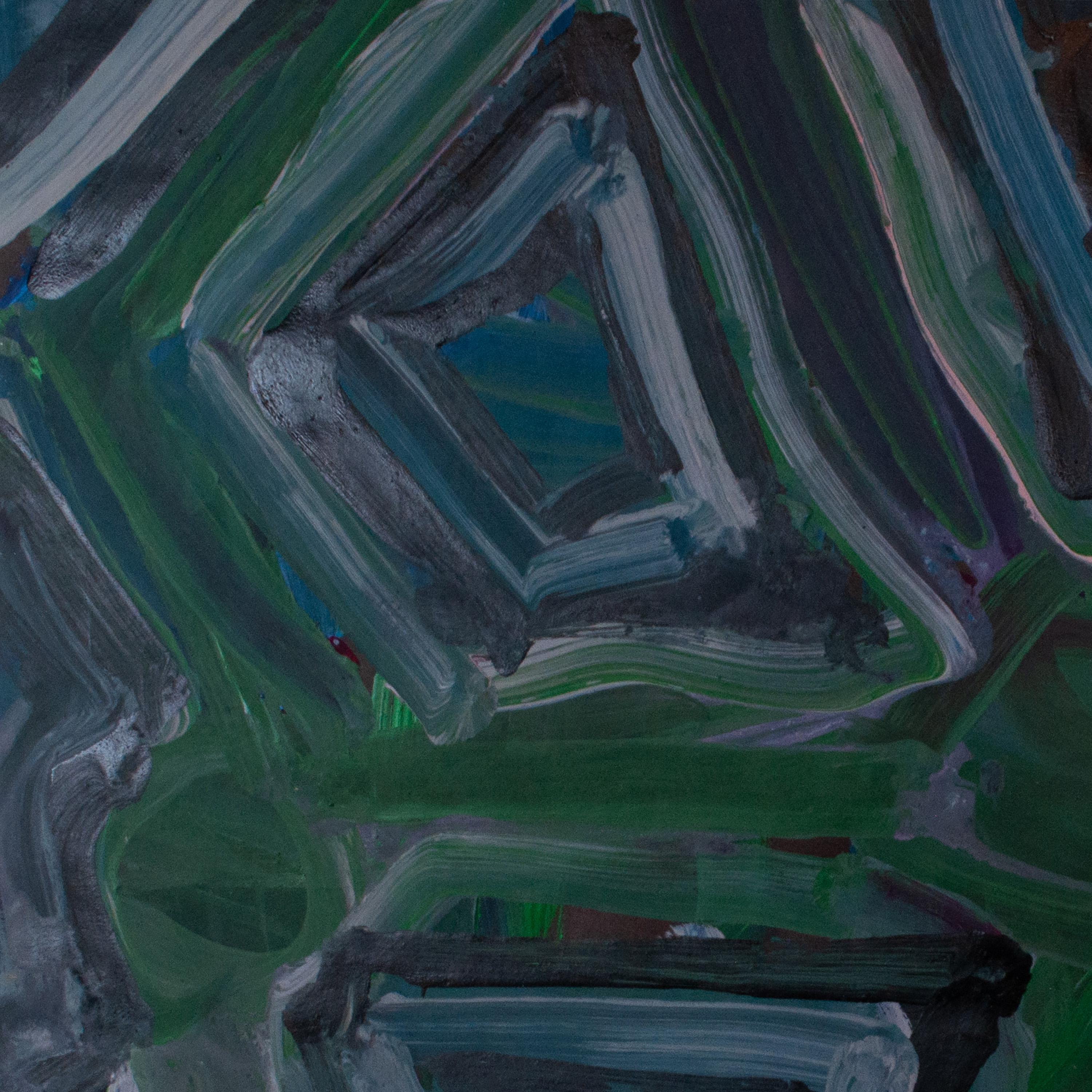 Amerikanischer figurativer Expressionist Abstrakte Ölmalerei Moderne Kunst New York im Angebot 6