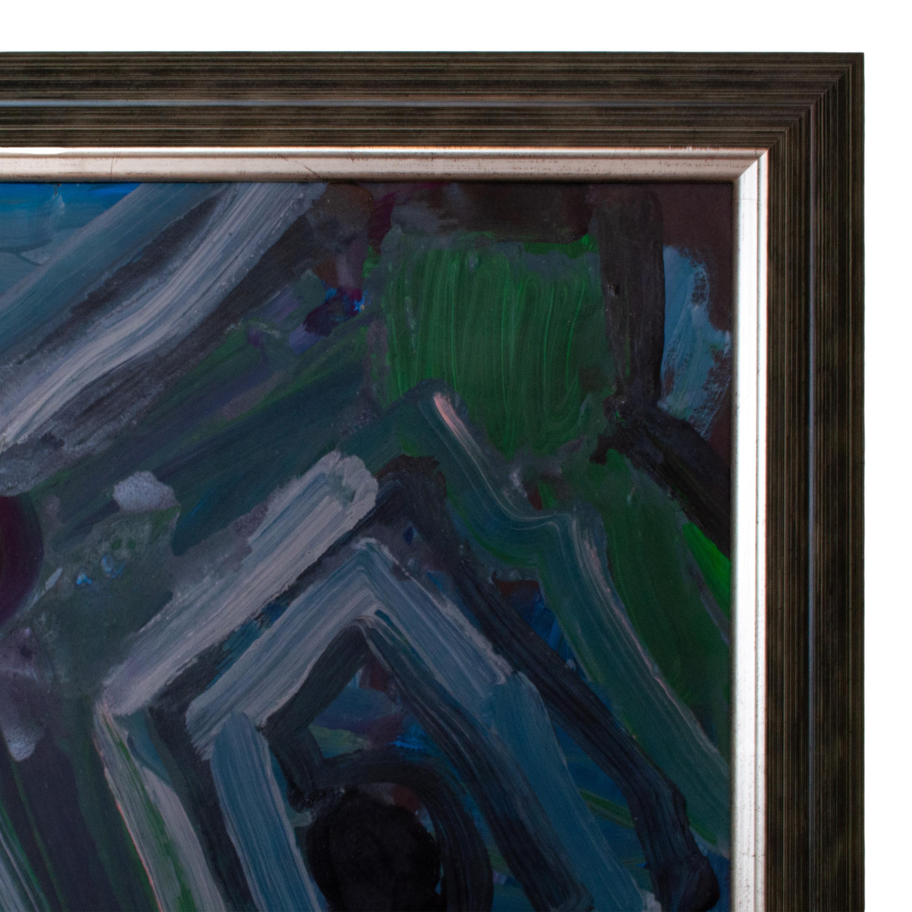 Amerikanischer figurativer Expressionist Abstrakte Ölmalerei Moderne Kunst New York im Angebot 4