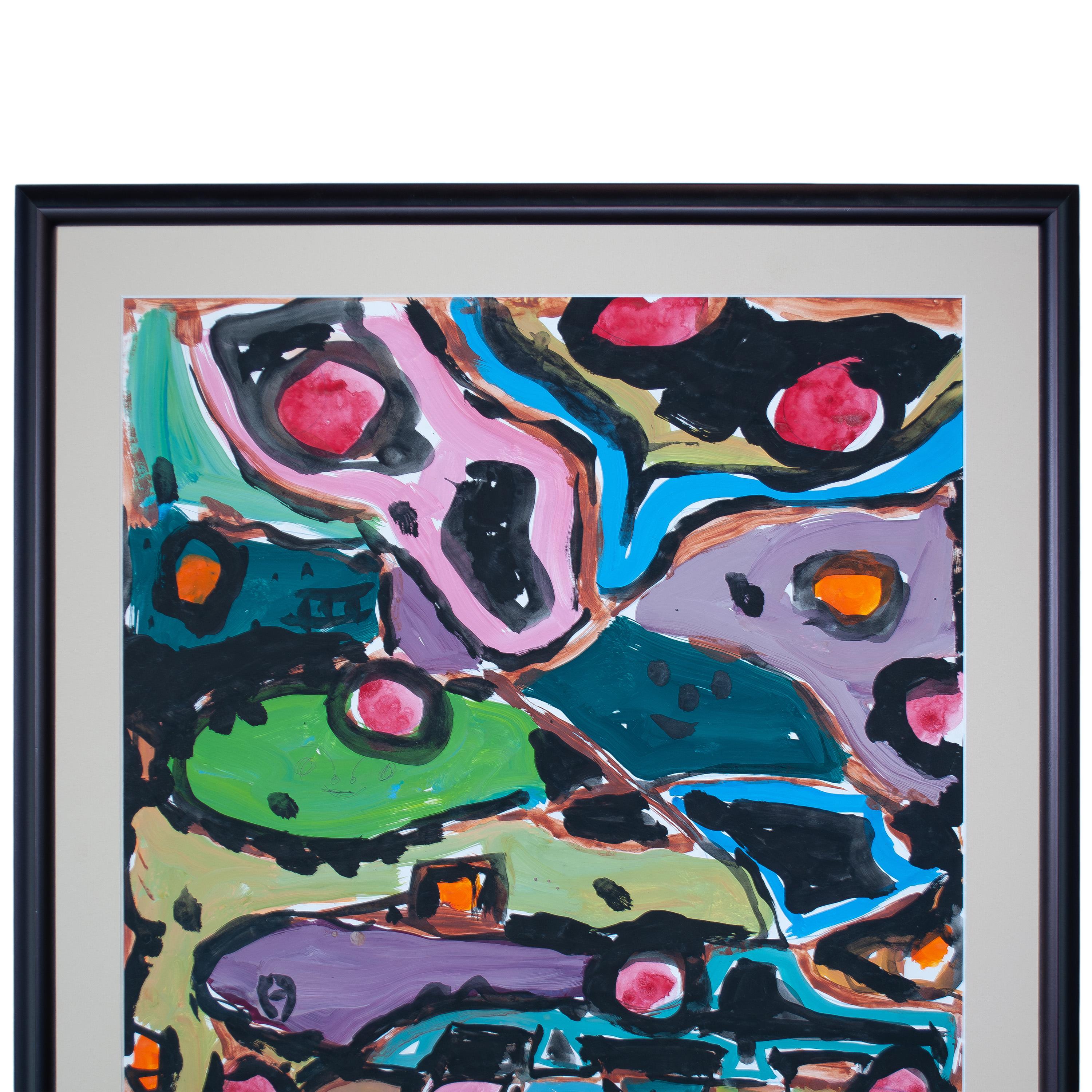 Original Abstrakt Expressionist Ölgemälde Moderne Kunst New York 