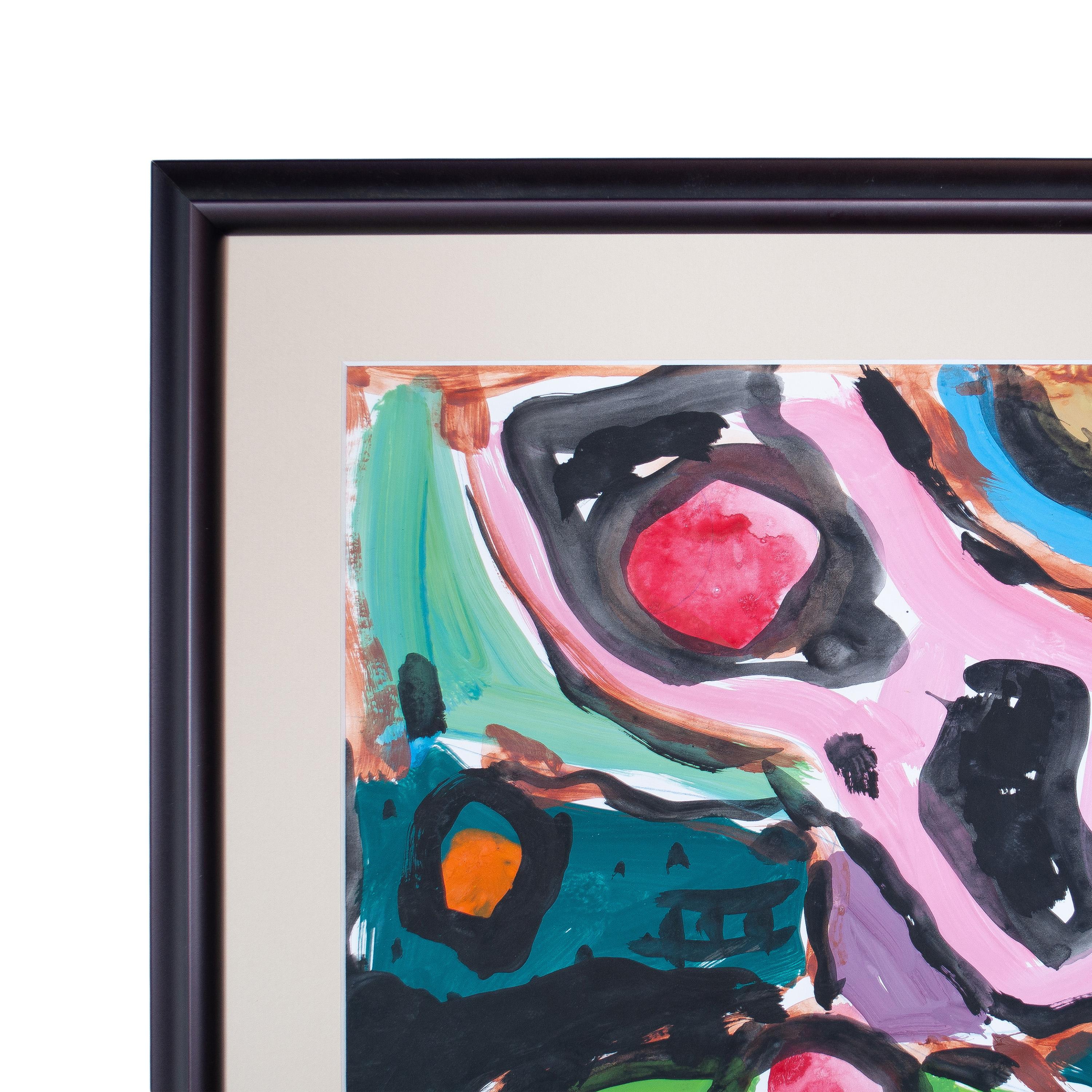 Original Abstrakt Expressionist Ölgemälde Moderne Kunst New York 