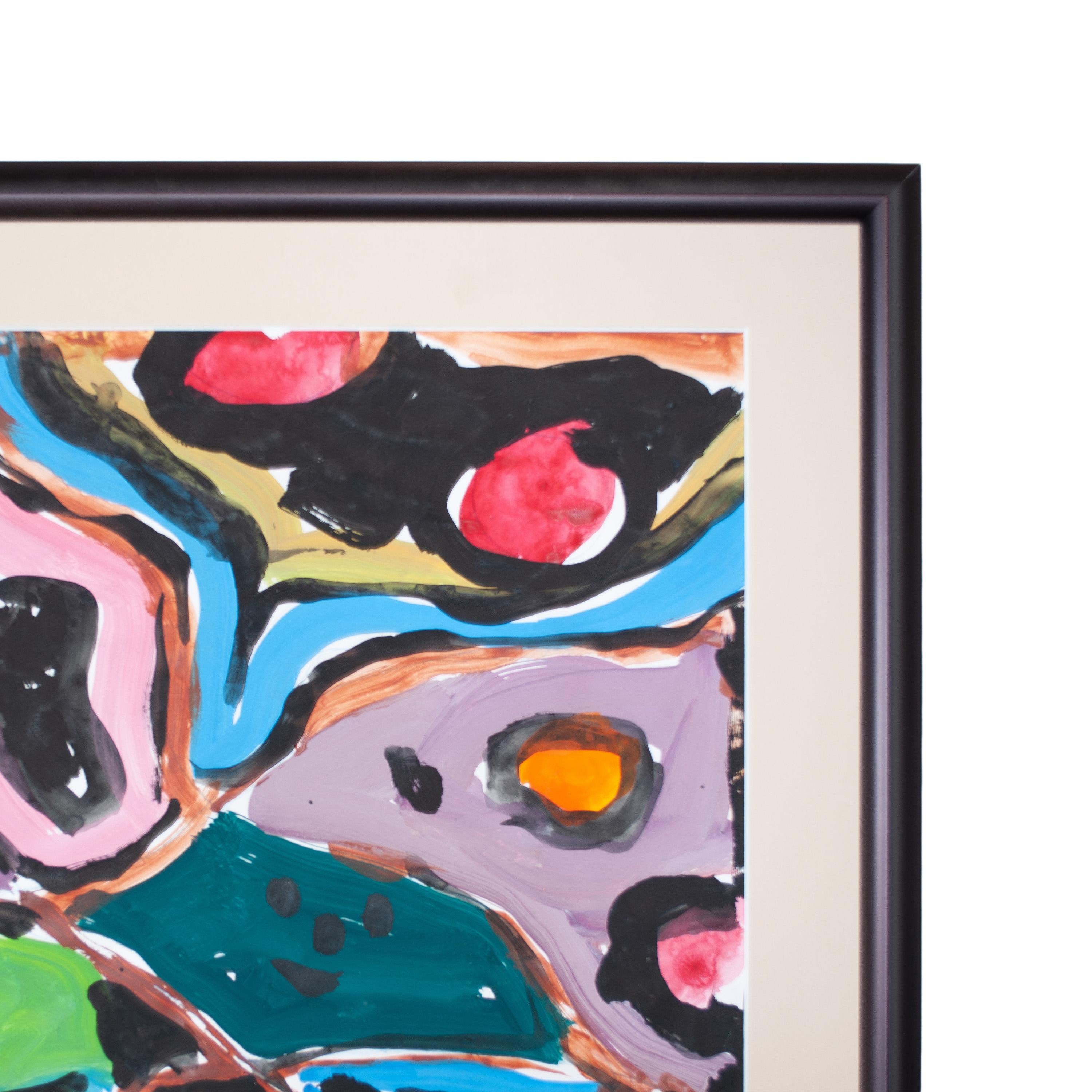 Original Abstrakt Expressionist Ölgemälde Moderne Kunst New York 