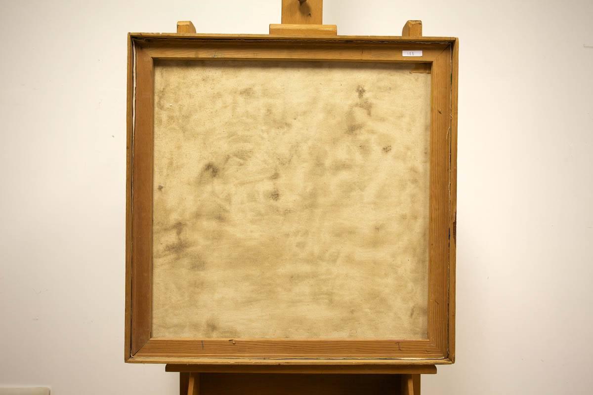 Composizione astratta senza titolo, Pittura a olio espressionista astratta - Painting Espressionismo astratto di Jay Milder