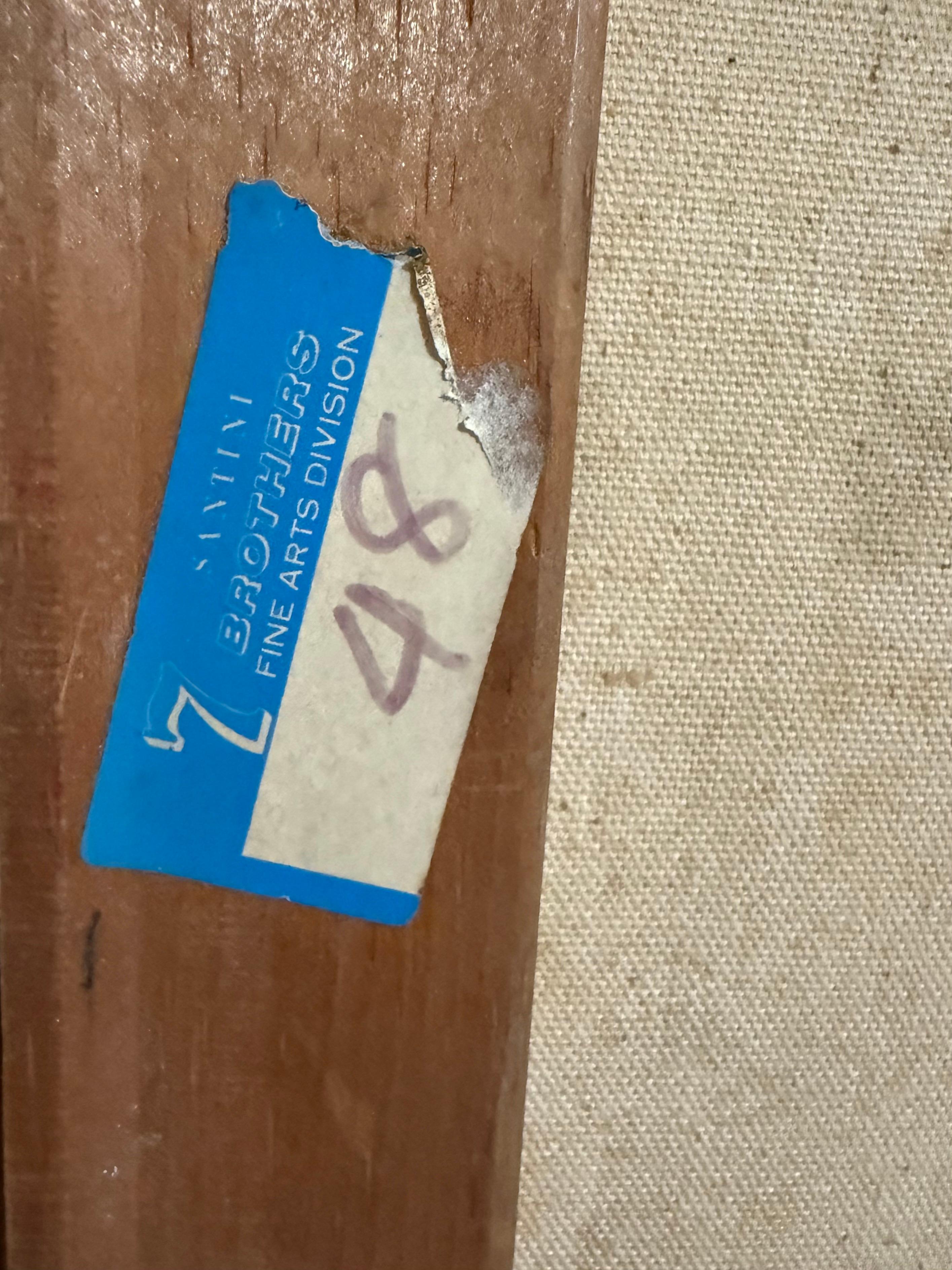 Unbenannte Komposition Abstraktes Expressionistisches Ölgemälde Jay Milder im Angebot 12