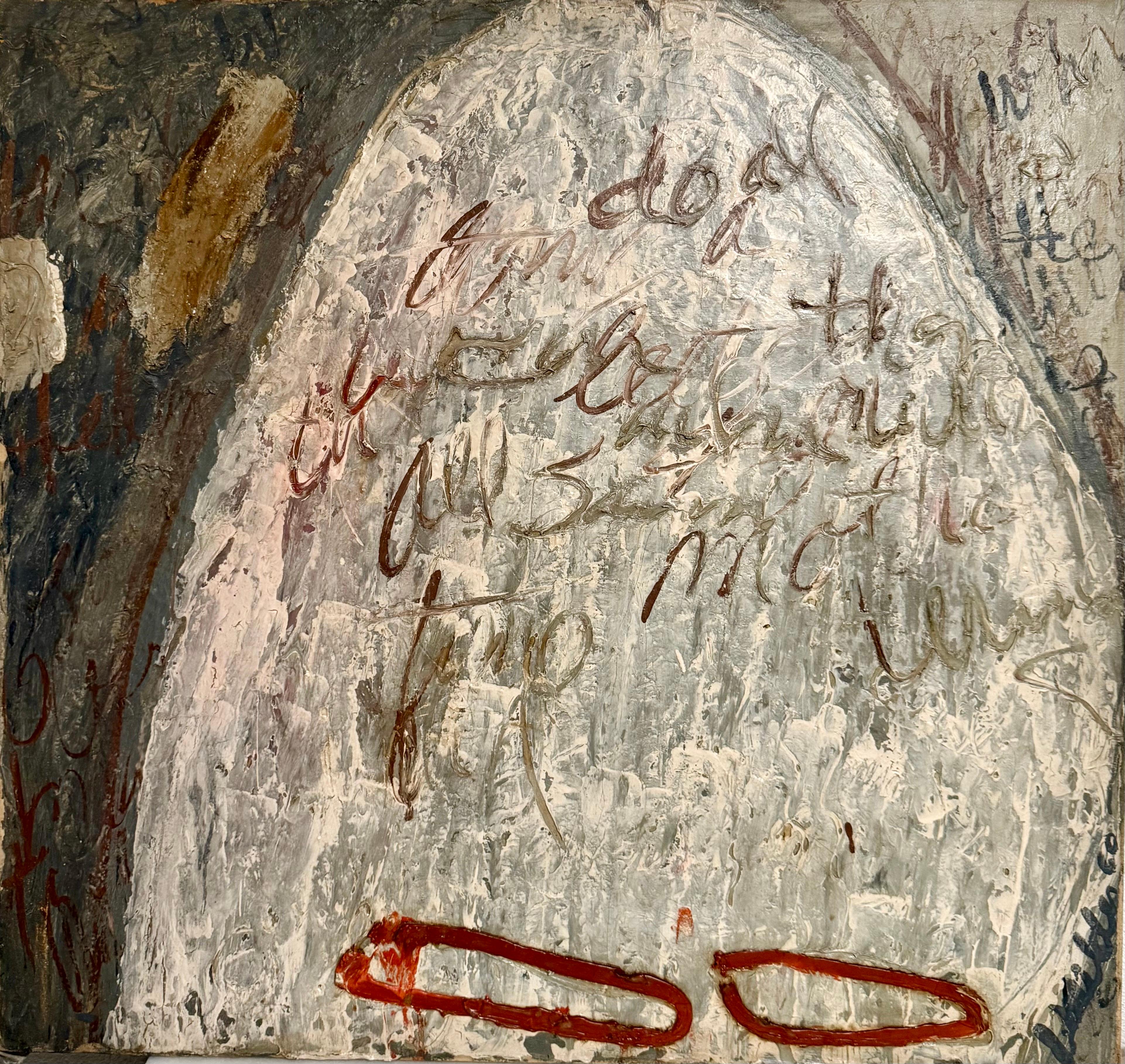 Unbenannte Komposition Abstraktes Expressionistisches Ölgemälde Jay Milder im Angebot 7