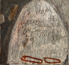 Untitled Composition Abstract Expressionist Oil Painting Jay Milder