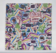 Jay Milder, Oil and Volcanic Ash on Canvas, Noah's Ark, 1999-2003