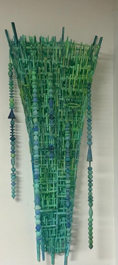 “Large stick glass sculpture”