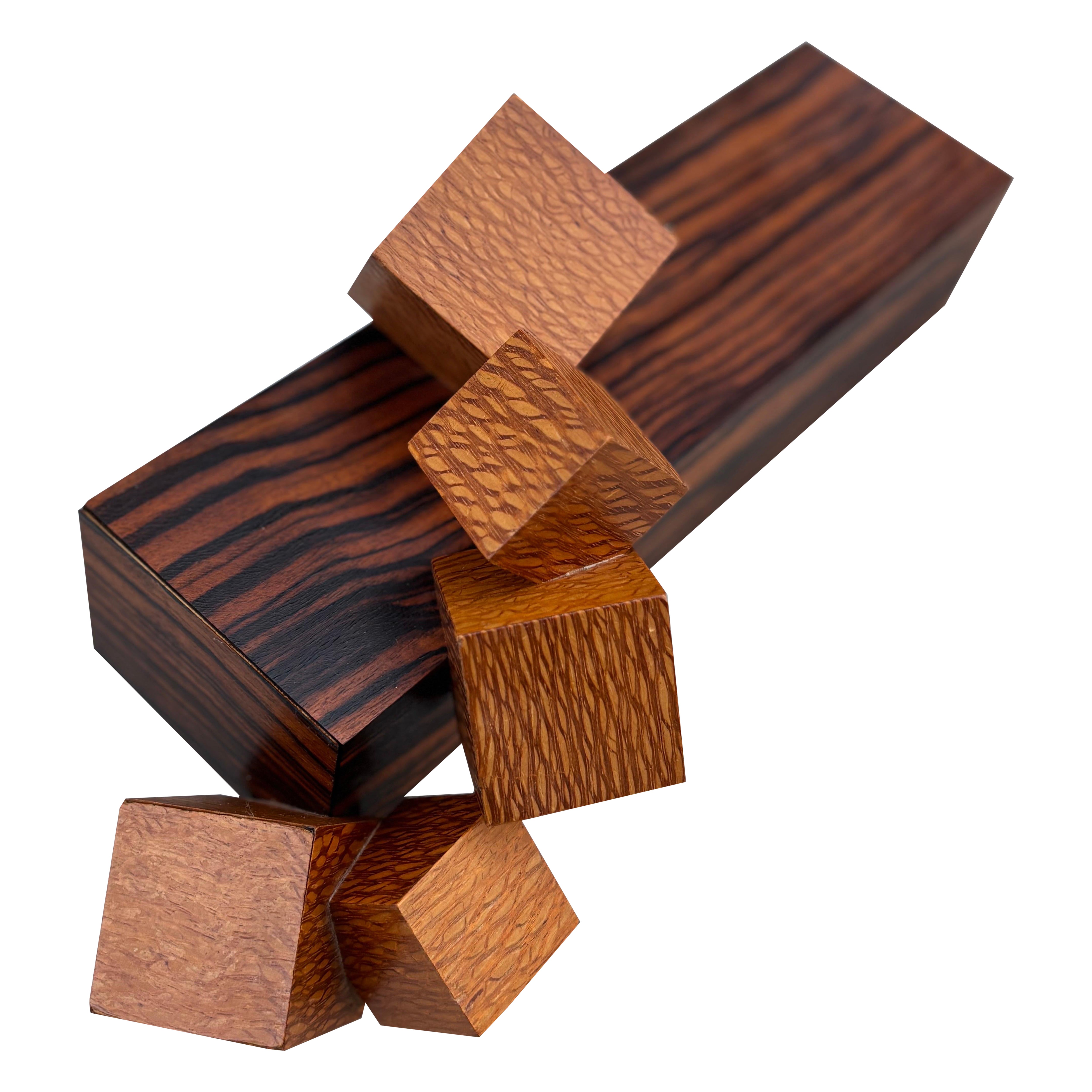 Jay Rogers 1992 Exotic Wood Box with mystery drawers im Angebot