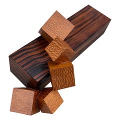 Jay Rogers 1992 Exotic Wood Box with mystery drawers