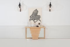 Jay Spectre Console for Century Furniture– Cerused Oakwood 1985c.