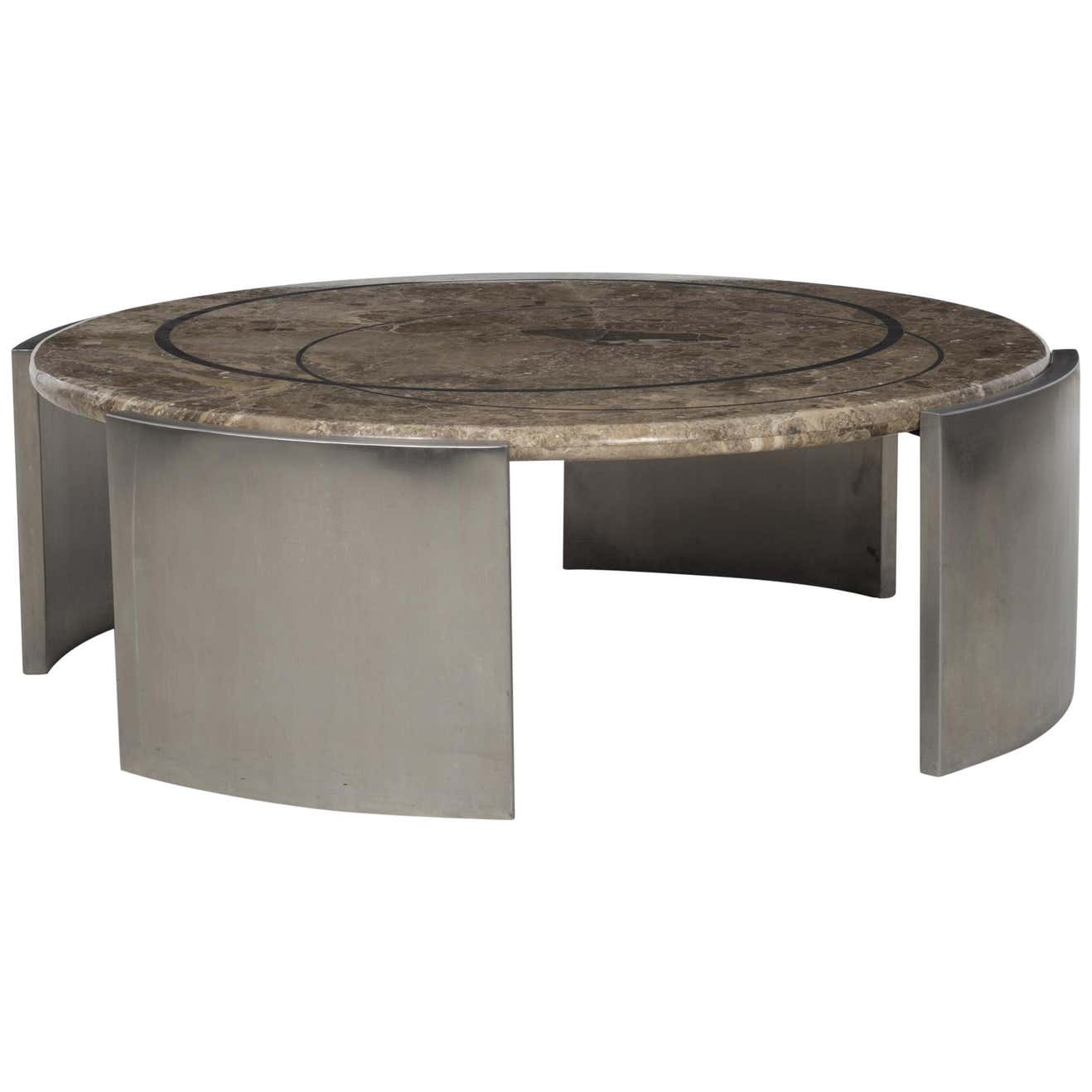 Jay Spectre Custom Coffee Table For Sale at 1stDibs