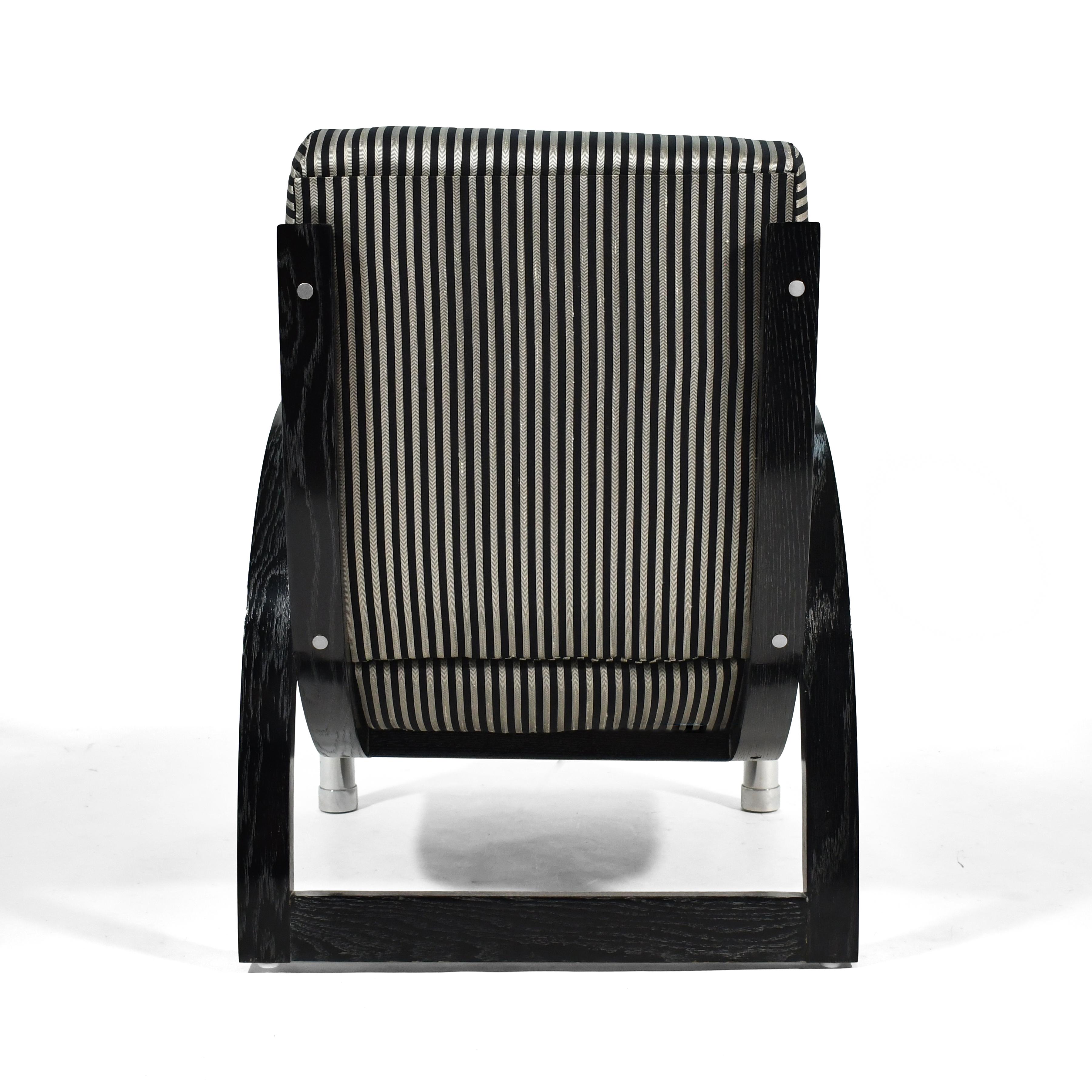 Jay Spectre Eclipse Chair by Century In Good Condition For Sale In Highland, IN