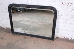 Jay Spectre for Century Furniture Black Lacquered Oak Mirror
