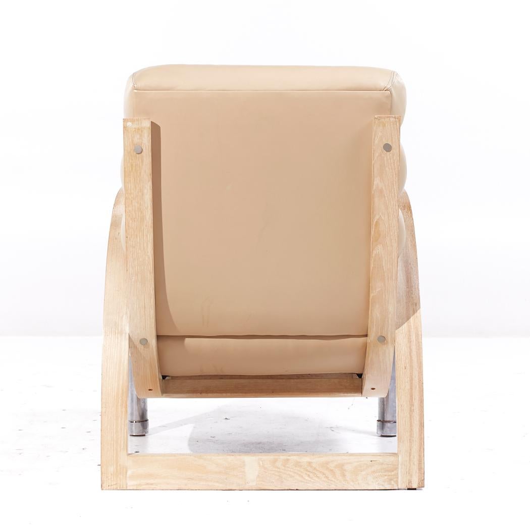 Jay Spectre for Century Furniture Mid Century Eclipse Lounge Chair - Pair For Sale 1