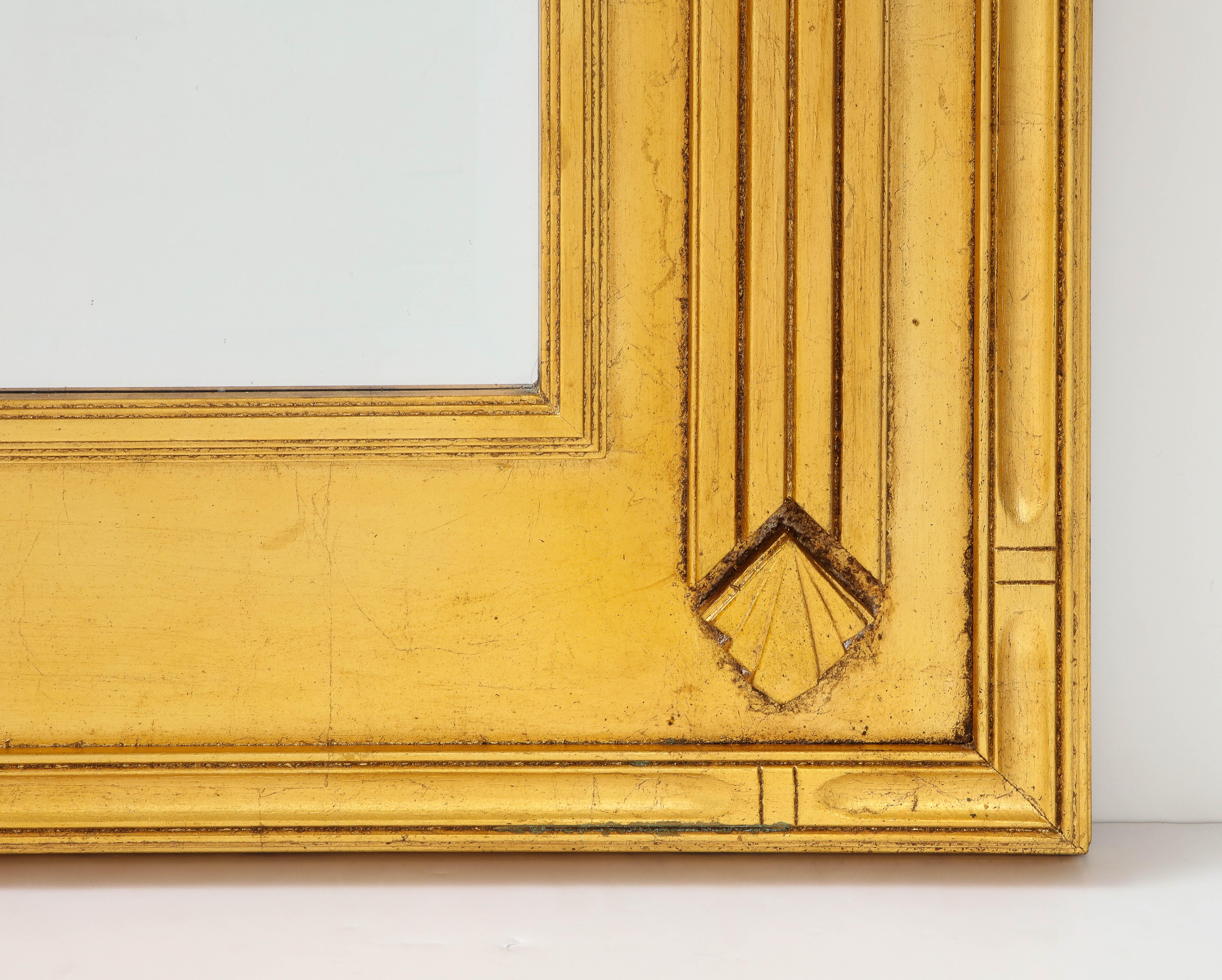 Jay Spectre Gilt Wall Mirror For Sale 1