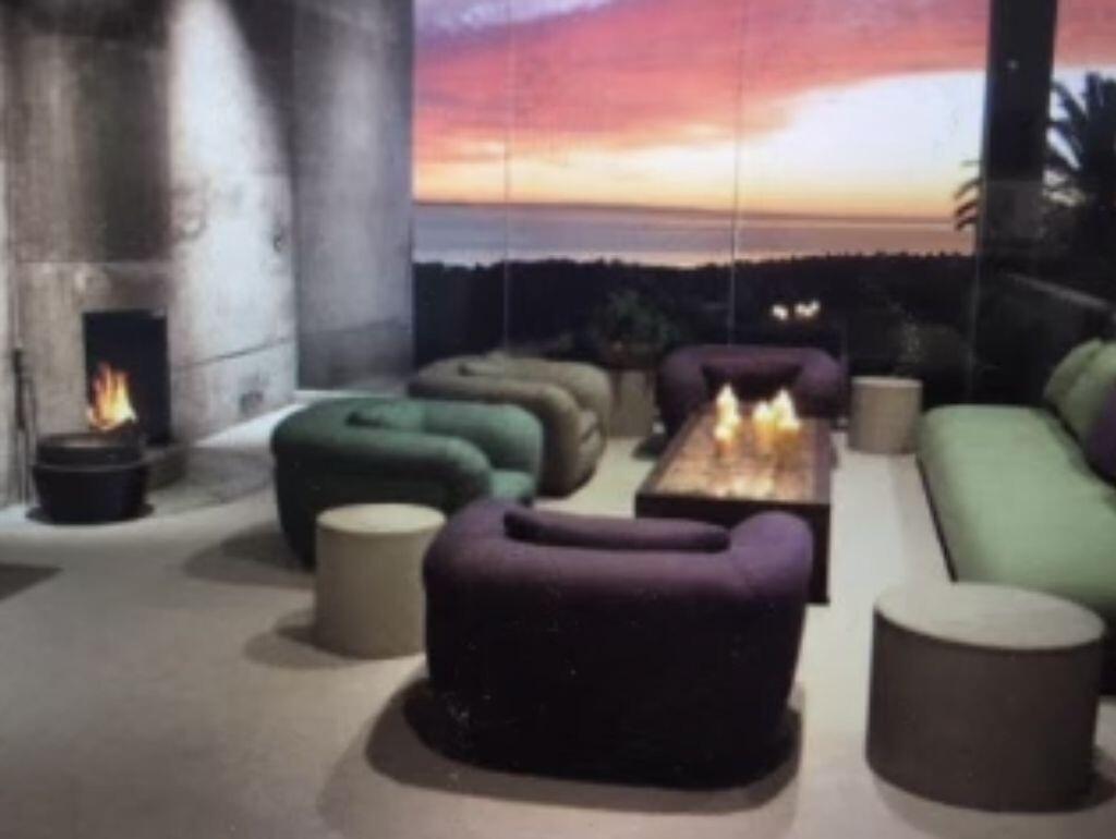 Jay Spectre Lounge Chair and Ottoman, 1990 For Sale 1
