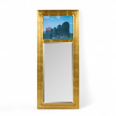 Jay Spectre Mid Century Gilt Wall Mirror