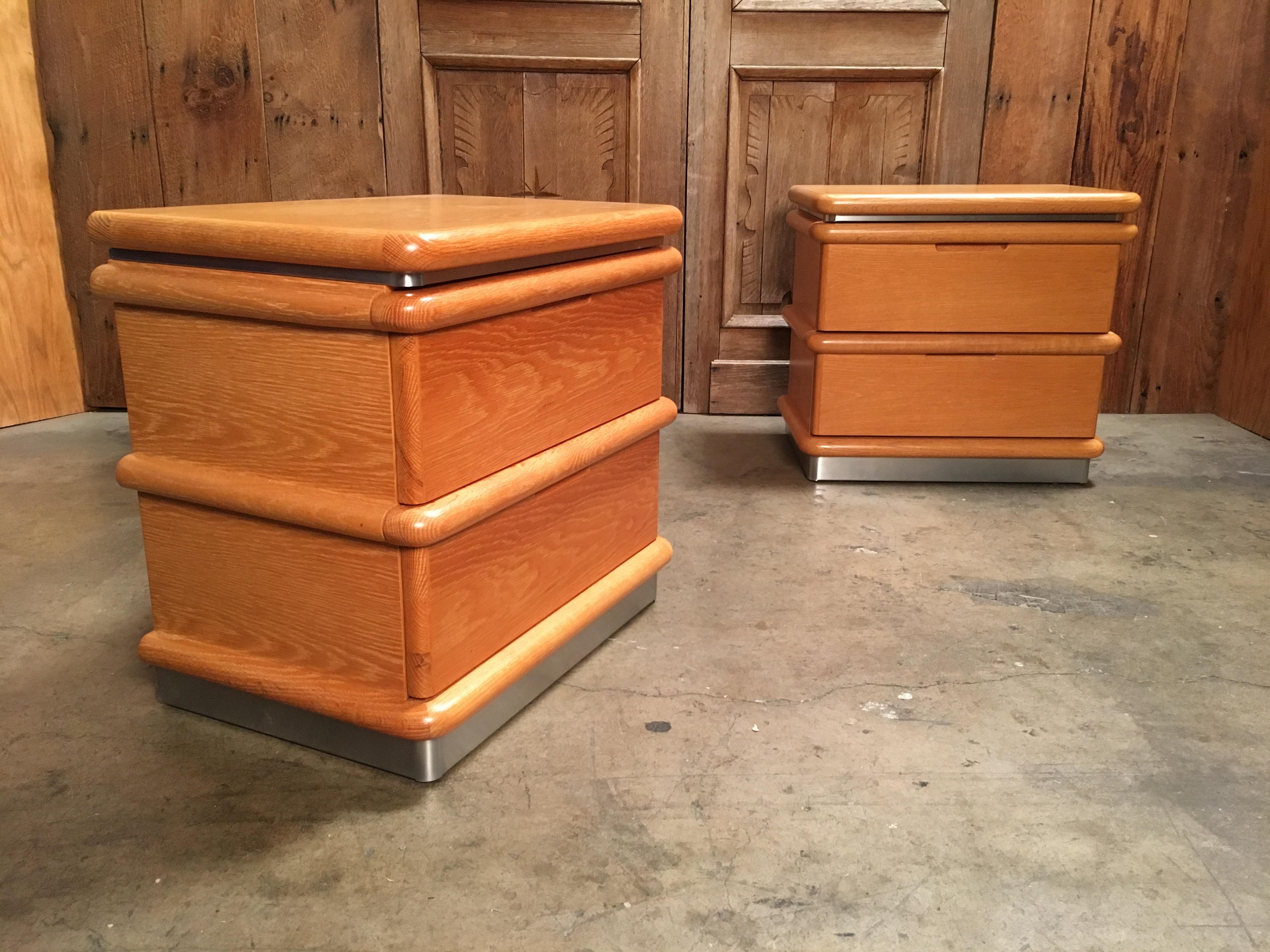 20th Century Jay Spectre Nightstands For Sale