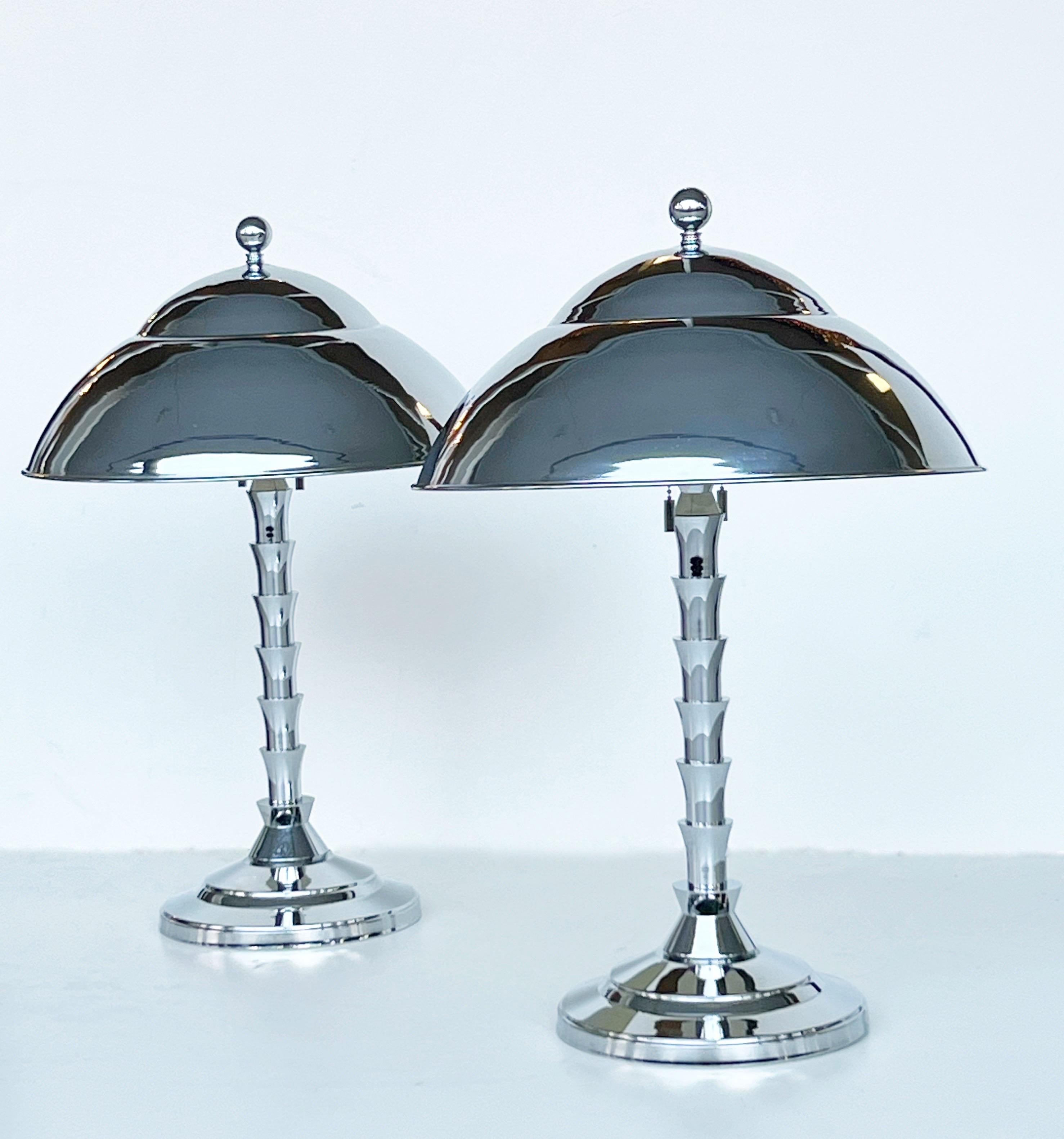 Late 20th Century Jay Spectre Pair of Table Lamps For Sale